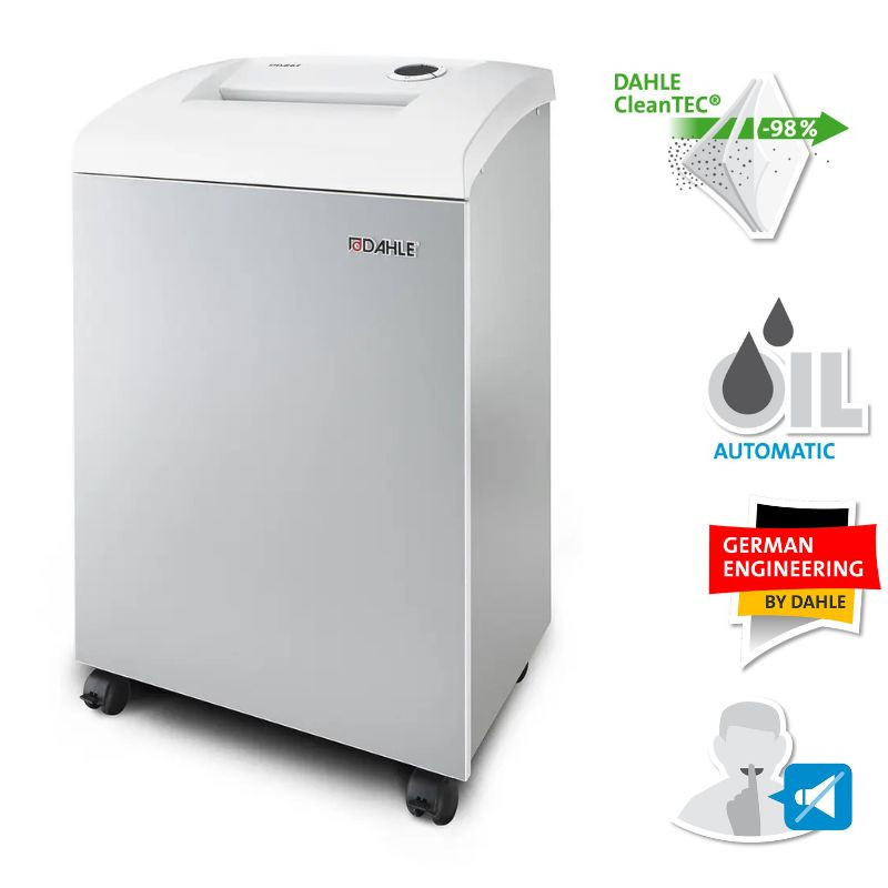 Destructora de documentos profesional Dahle 710air CleanTec nivel seguridad P7 para oficina