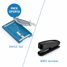 Oferta cizalla Dahle 561 más grapadora novus B4FC re+new