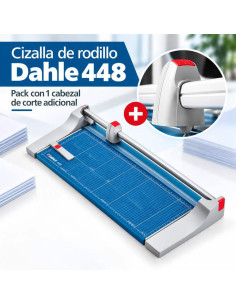 Juegon de cizalla de rodillo dahle 448 más cabezal de recambio