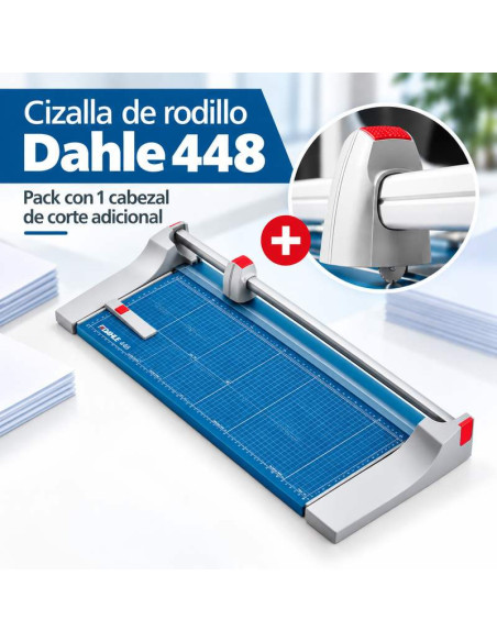 Juegon de cizalla de rodillo dahle 448 más cabezal de recambio