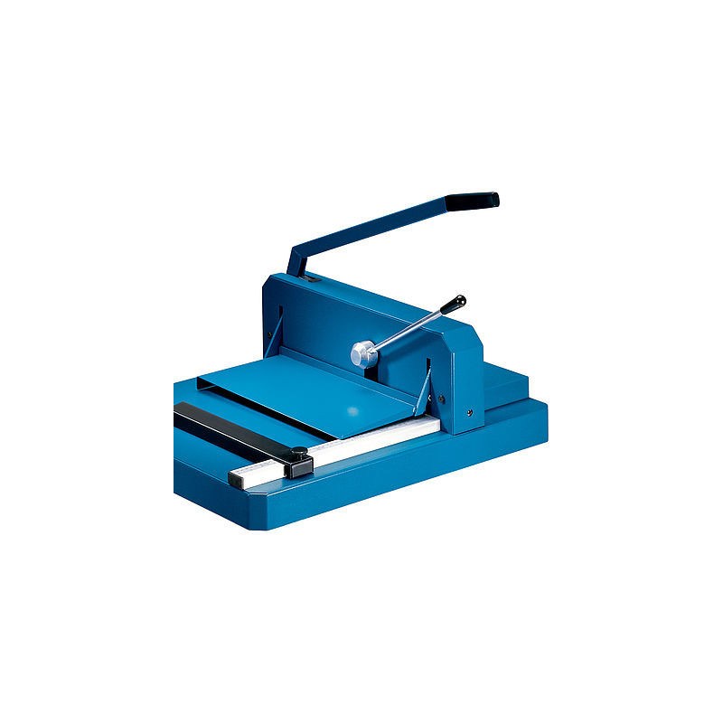Guillotina Dahle 842 con cuchilla afilable para corte profesional en oficina e industria