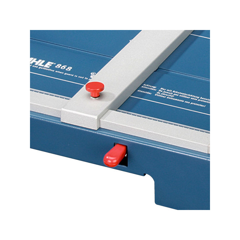 Detalle tope posterior en Dahle 868