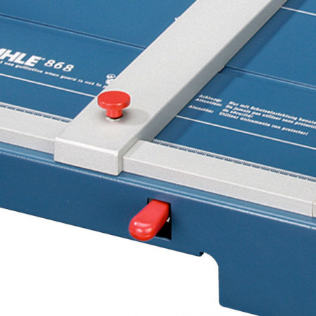 Detalle tope posterior en Dahle 868