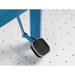 Detalle pedal del pisón en dahle 581