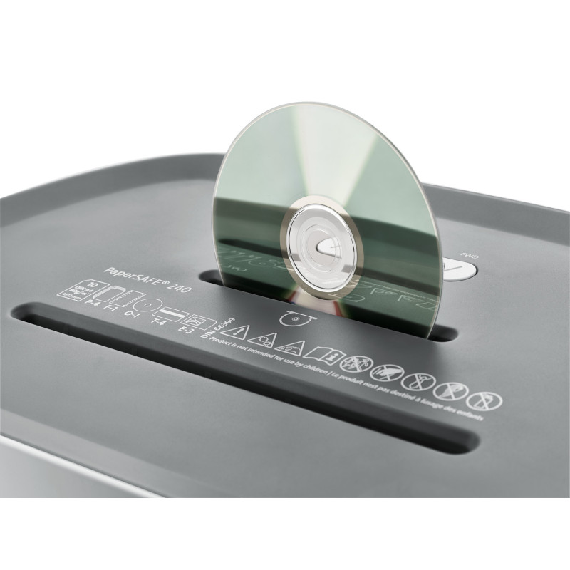 Destructora Dahle PaperSafe 240 P4 – Destructora profesional Oil Free 25L